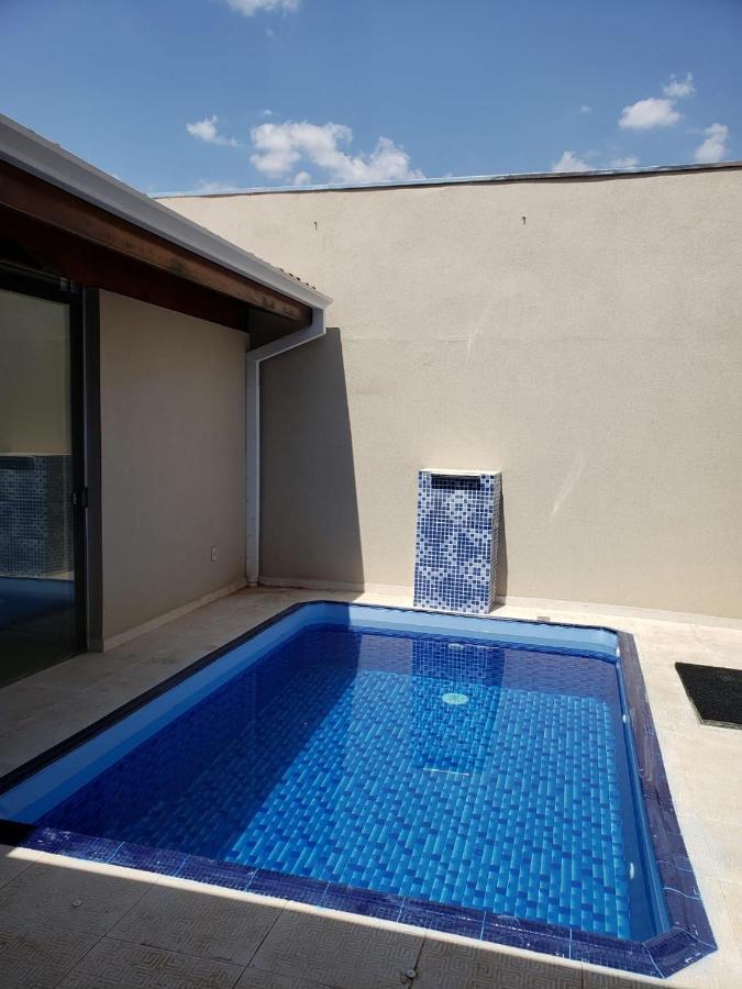 Вилла Casa Temporada Olimpia 8 Pessoas Com Piscina Экстерьер фото